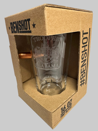 BenShot Pint Glass