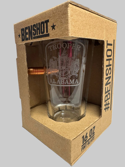 BenShot Pint Glass
