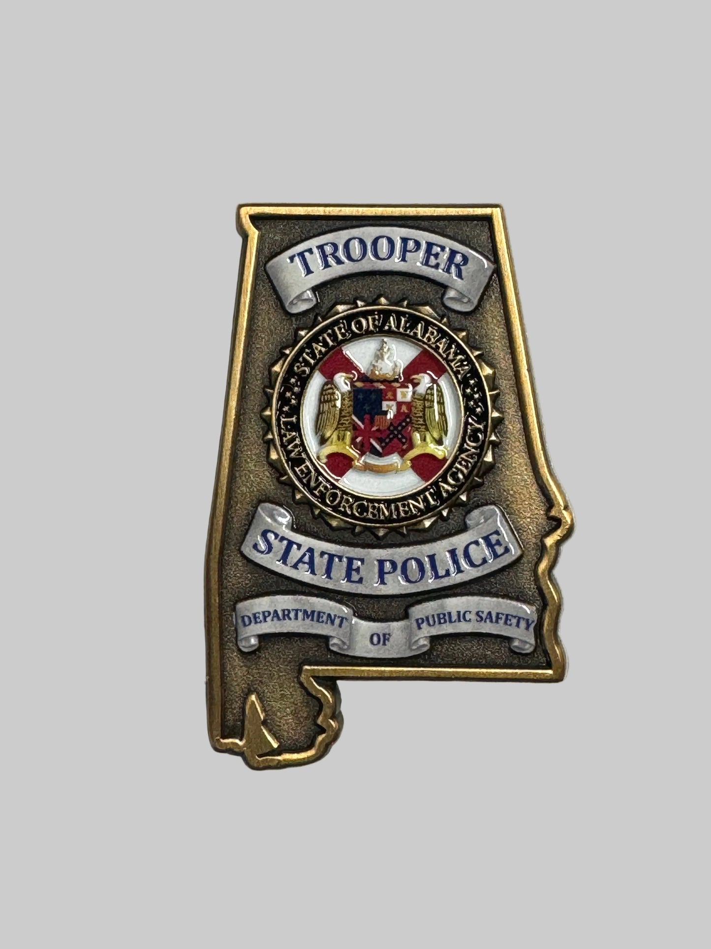Challenge Coin - ALEA Trooper Badge