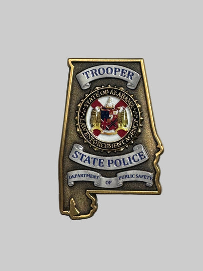 Challenge Coin - ALEA Trooper Badge