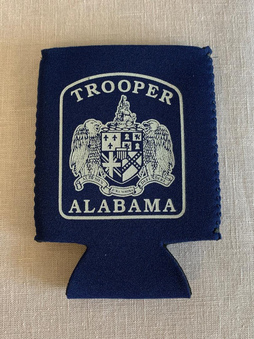 Koozie - Trooper Patch - Navy