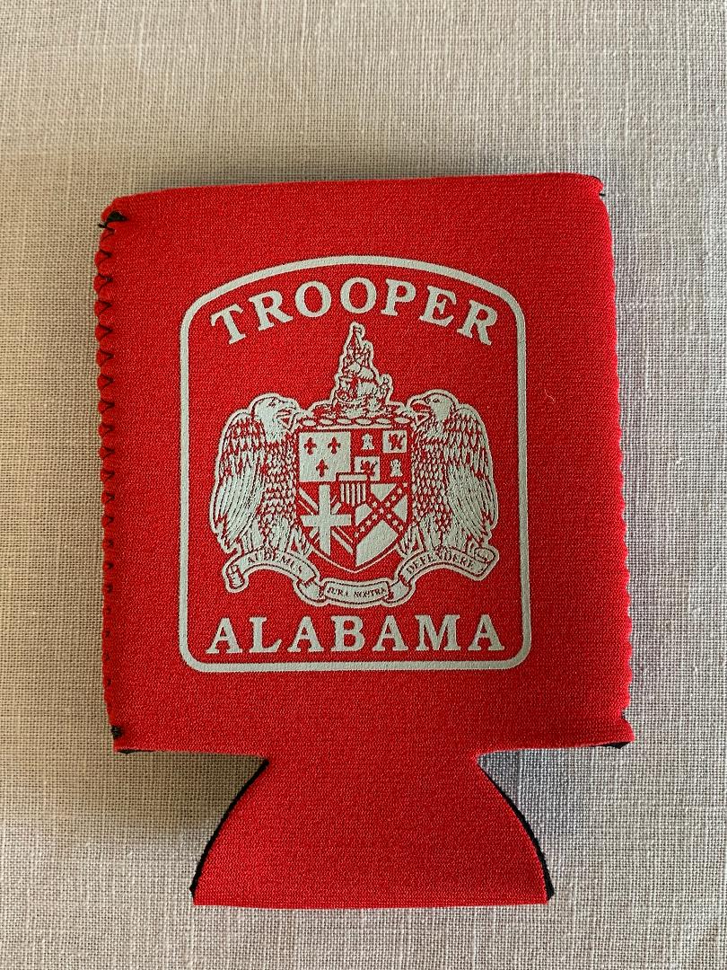 Koozie - Trooper Patch - Pink