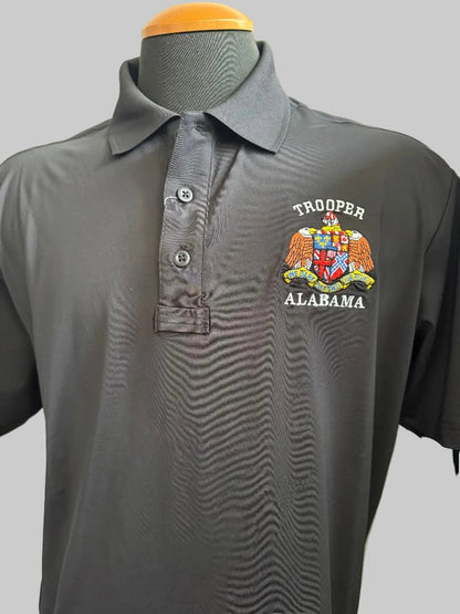 Shirt - Blauer Polo - Black